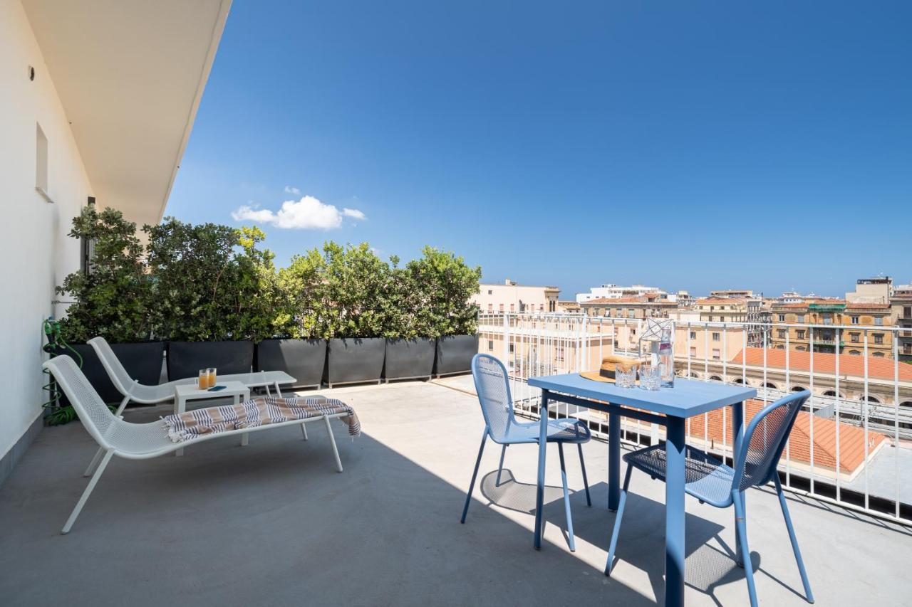 Attico 37 - Comfort Room Con Terrazza Privata Palermo Eksteriør billede